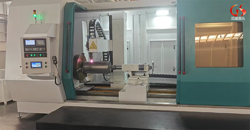 激光熔覆修復(fù)加工壓濾機(jī)軸工藝流程